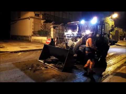 Travaux rue du Général-Leclerc à Remiremont