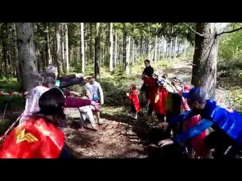 Vosges : le trail des familles à Pouxeux