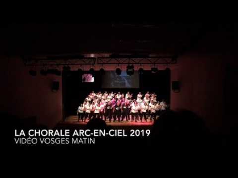La chorale Arc-en-Ciel rend hommage à Johnny Hallyday à Remiremont