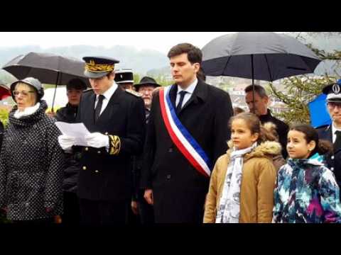 Extraits de la cérémonie du Souvenir des victimes et héros de la déportation