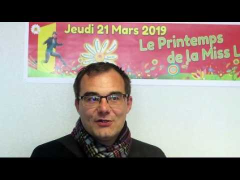 Julien Pierrel présente le dispositif  "Garantie jeunes" de la Mission locale