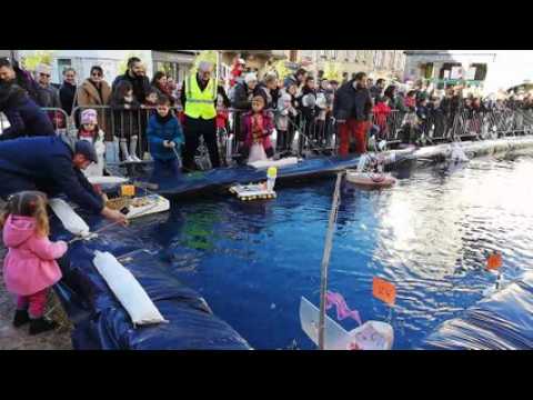 Premier tour de bassin à Épinal pour les Champs Golots