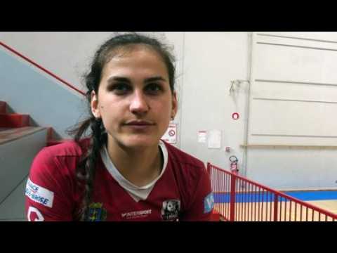 Volley-ball - Réaction d'Andrea Mateeva après Saint-Dié - Institut fédéral 2