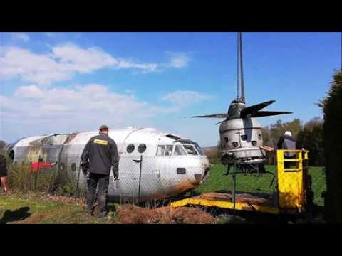 L'avion Noratlas 31 se pose à Moyenpal après un périple depuis le département de l'Aube