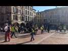 Acte XX des gilets jaunes à Epinal : les manifestants traversent la place des Vosges
