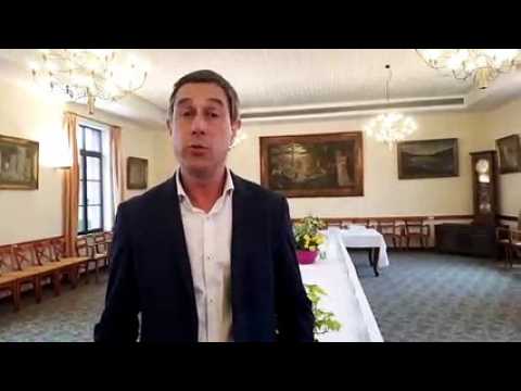 Le maire de Gérardmer Stessy Speissmann déclare sa flamme à la Fête des Jonquilles