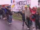 Passage de la caravane dans les cols vosgiens