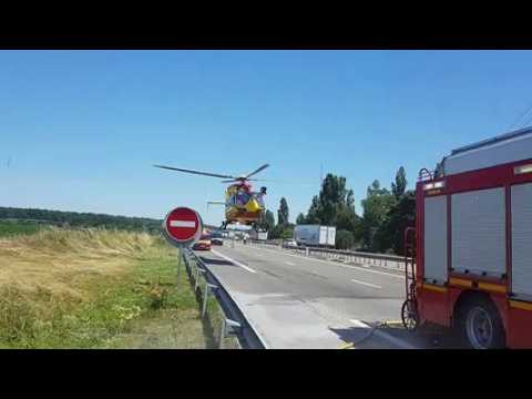 Carambolage  sur l'A35 à Ebersheim: un blessé grave évacué