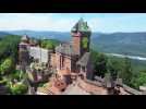 Le château du Haut-Koenigsbourg passe au jaune
