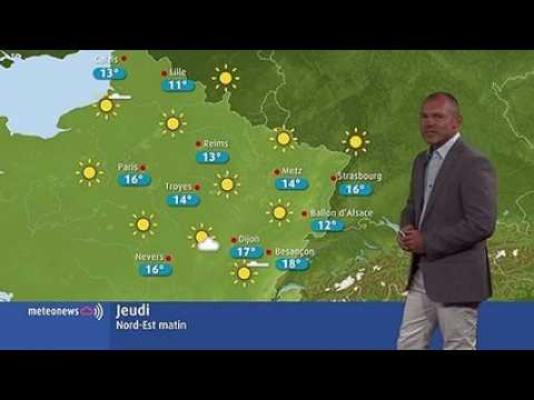 La météo du jeudi 4 juillet 2019
