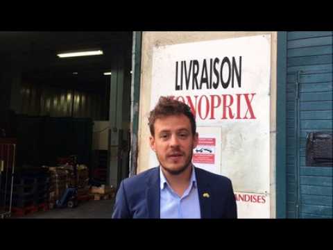 DNA - Jean-Baptiste Gernet explique l'expérimentation de livraison Monoprix en centre-ville à Strasbourg