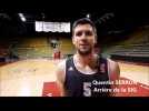 Basket-ball : Quentin Serron (SIG) s'exprime avant les play-offs