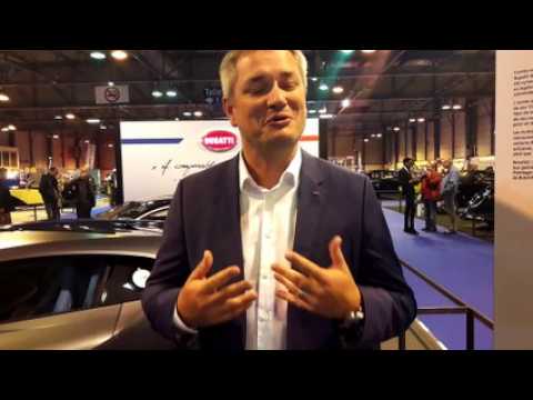 DNA - Interview de Christophe Piochon, directeur général de Bugatti SAS, au salon auto-moto classic de Strasbourg