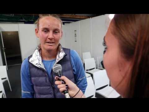 VIDEO - La Française Fiona Ferro aux IS aujourd'hui