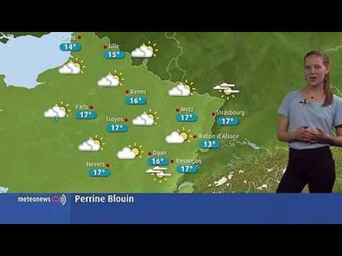 La météo du lundi 3 juin 2019