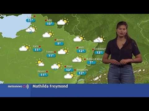 Le temps ce samedi : temps sec avec des risques d'orages, températures douces