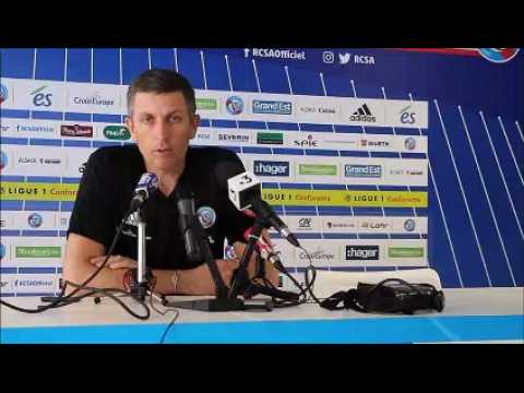 La conférence de presse du Racing avant le déplacement à Nantes (38e journée de Ligue 1)