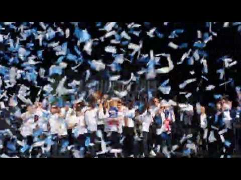 Fête à la place Kleber du Racing