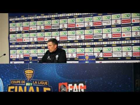 La conférence de presse du Racing avant la finale de la coupe de la Ligue
