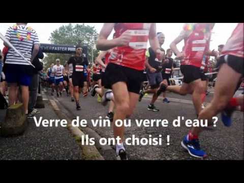 Marathon du vignoble 2019 : plutôt verre d'eau ou verre de vin pour arriver au bout de la course ?
