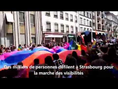 Strasbourg : des milliers de personnes pour la marche des visibilités