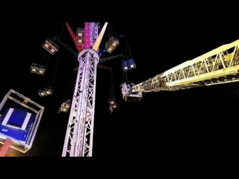 Wissembourg : un manège de la foire bloqué, 13 personnes bloquées en hauteur