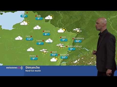 La météo du dimanche 9 juin