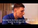 Anthony Caci avant la finale de la coupe de la Ligue