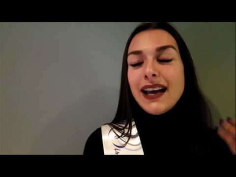 Casting de Miss Alsace 2019 - Interview de Léa Reboul