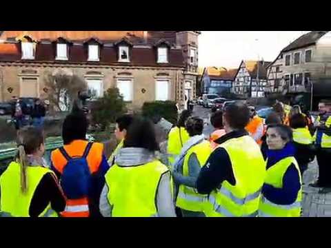 Parents d'élèves mobilisés à Wittersdorf: "On a peur pour nos enfants"