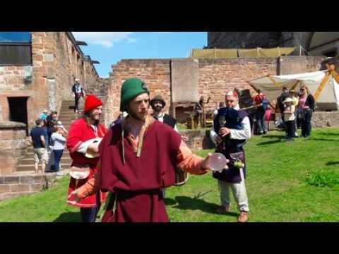 Le château de Lichtenberg à l'heure médiévale