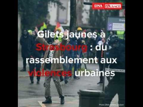 Gilets jaunes à Strasbourg le 27 avril : du rassemblement aux violences urbaines, récit