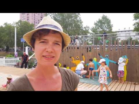 DNA - Une fresque participative sur les Docks d'été à Strasbourg