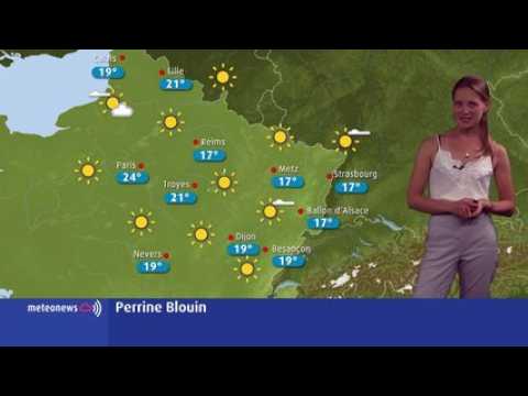 La météo du mercredi 24 juillet 2019