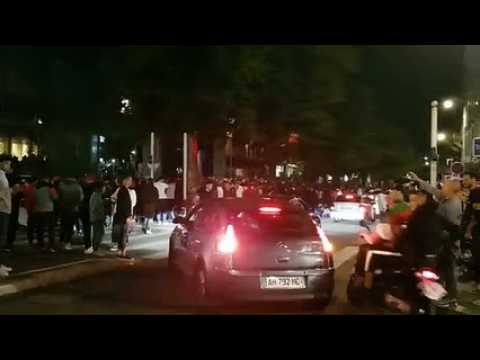 Victoire de l'Algérie en demi-finale de la CAN: liesse à Strasbourg