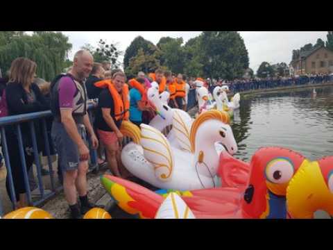 Course de licornes de Saverne : une première bien déjantée