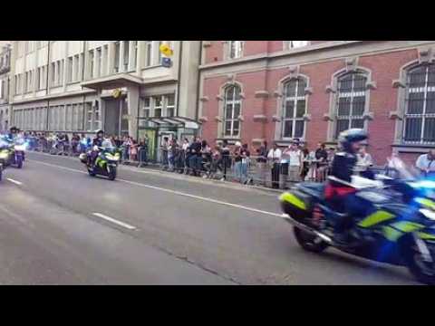 Le défilé du 13 juillet à Colmar: fantassins, gendarmes et pompiers à l'honneur