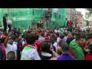 Mulhouse : les supporters fêtent la qualification de l'Algérie pour les 1/2 finales de la CAN