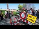 Manifestation anti-GCO entre Pfulgriesheim et Pfettisheim