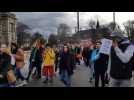La marche pour le droit des femmes, à Strasbourg