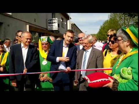 Inauguration foire aux grenouilles de Vittel