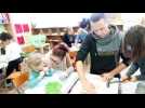 Les &eacute;l&egrave;ves de l'&eacute;cole alternative au Girmont-Val-d'Ajol en plein atelier avec l'association La Figue dans le Poirier - Label : Vosges Matin - Category : News