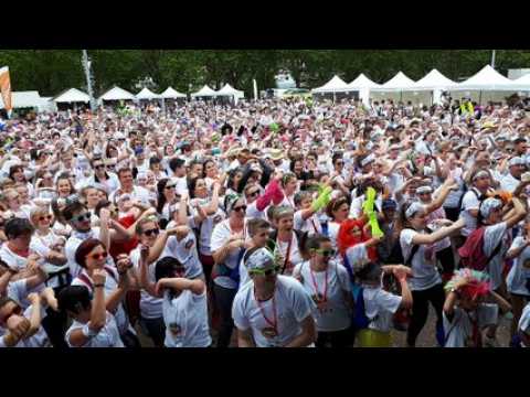 Epinal : footing muticolore solidaire