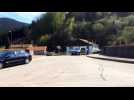 Arriv&eacute;e du convoi pr&eacute;sidentiel &agrave; Saulxures - Label : Vosges Matin - Category : News