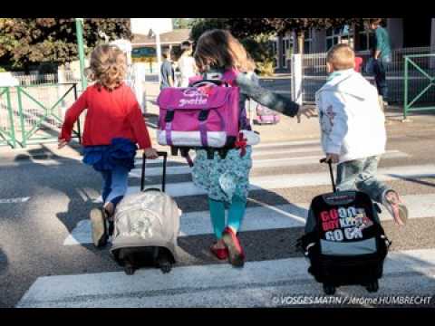 Rentree scolaire : 70 000 eleves vosgiens retrrouvent le chemin de...