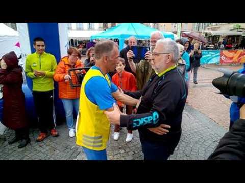 Vidéo : Le Russe Osipov arrive en premier à Epinal sur le Paris-Ribeauvillé à la...