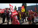Vosges : blocage au rond-point de Chavelot contre la loi...