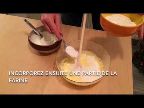 Recette du gâteau roulé