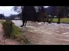 Le niveau de l'eau baisse &agrave; Ferdrupt - Label : Vosges Matin - Category : News