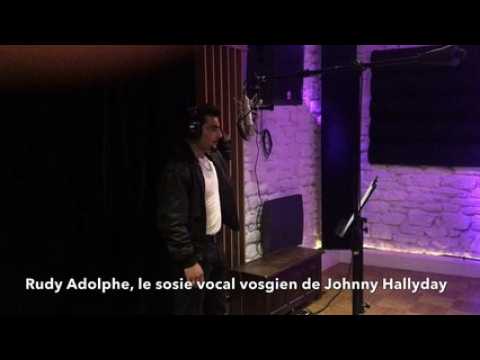 Rudy Adolphe, le sosie vocal de Johnny Hallyday